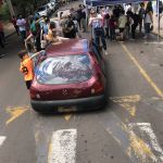 Rua fechada para realização de evento de artes em uma escola na cidade de Passo Fundo. A rua também é espaço público e deverá ser repensada na cidade do século XXI. Image © Ana Paula Wickert